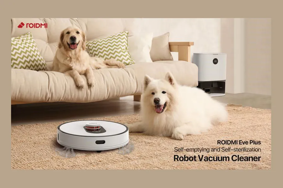 ROIDMI Eve Plus: избавьтесь от шерсти домашних животных без труда