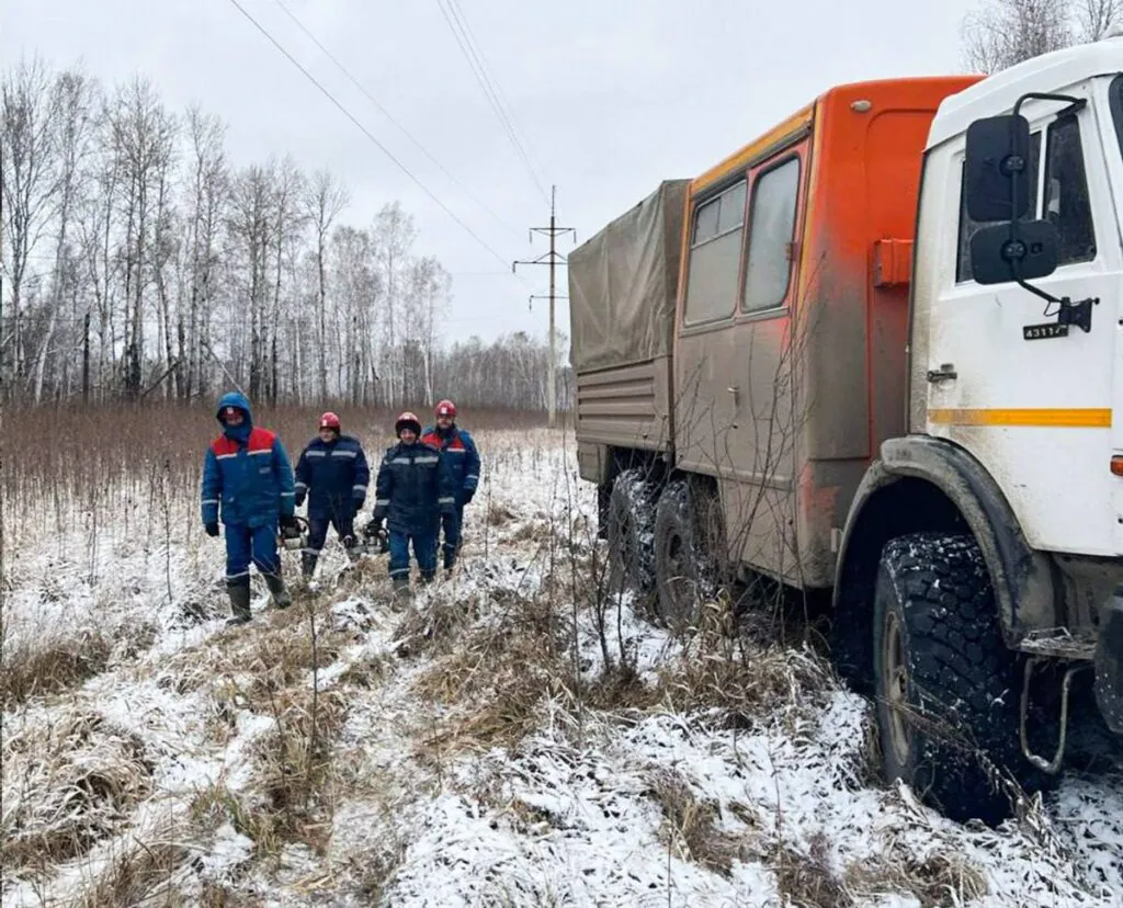 Из-за ветра 11 районов Новосибирской области остались без света