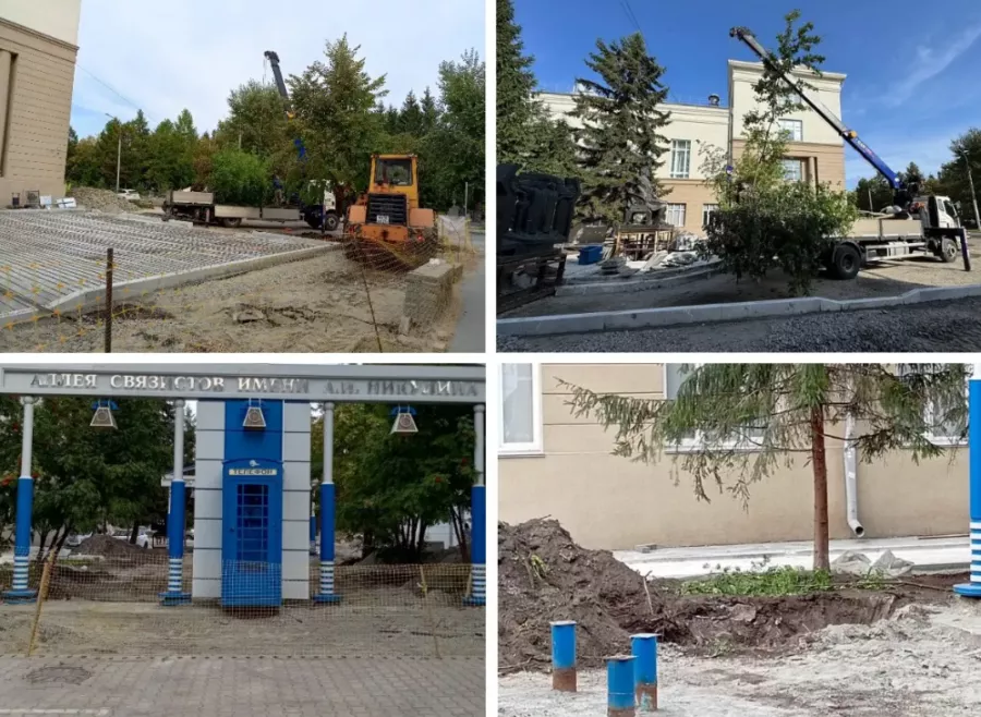 Конфликт из-за реконструкции аллеи Связистов возник в Новосибирске