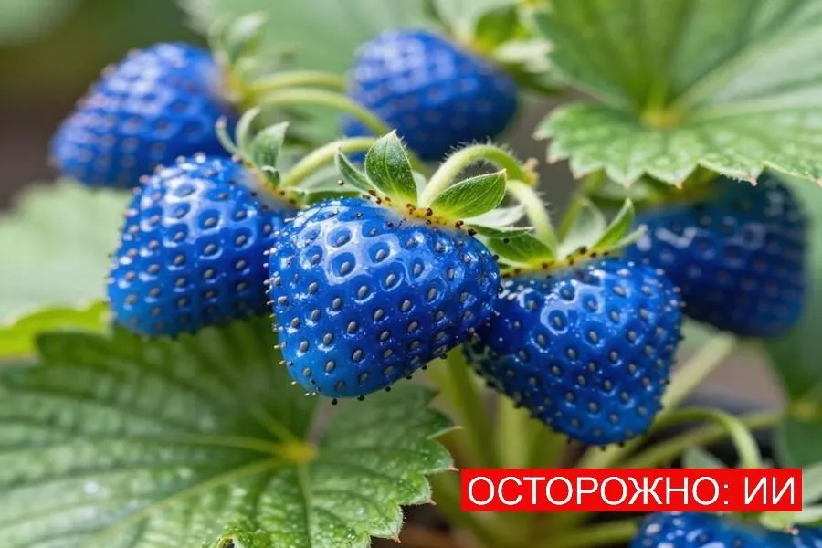 Новосибирцев призвали не покупать саженцы синей клубники и других ИИ-культур
