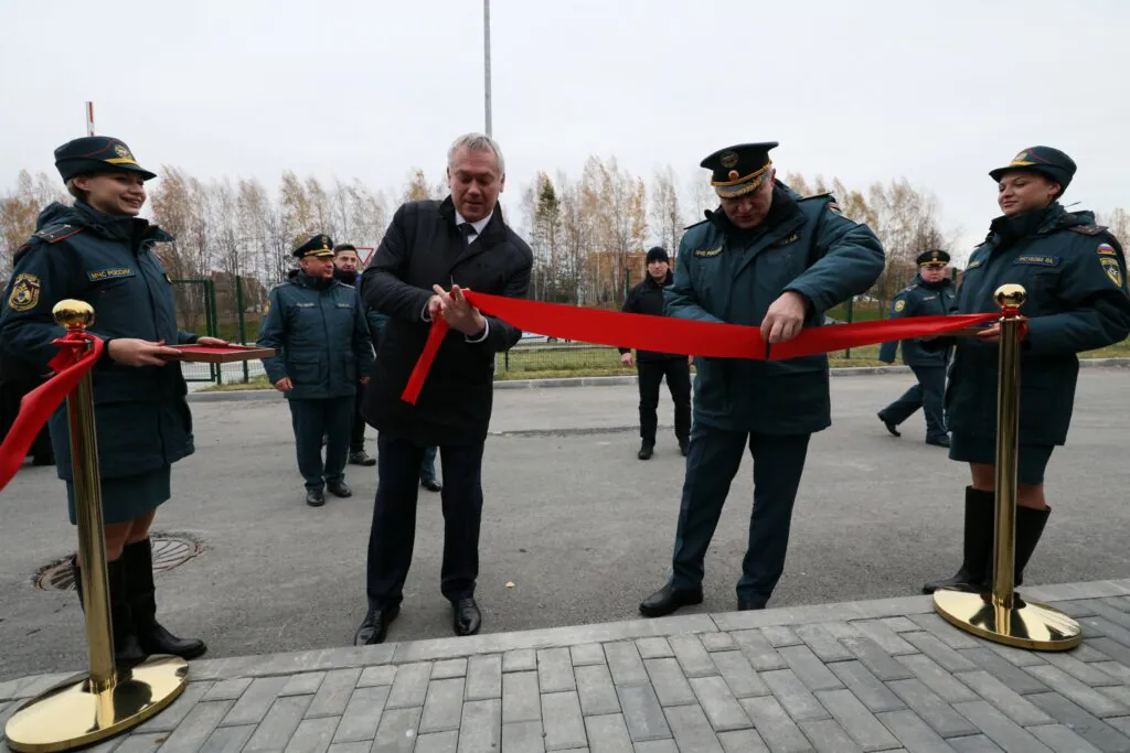 В наукограде Кольцово открылась новая пожарно-спасательная часть